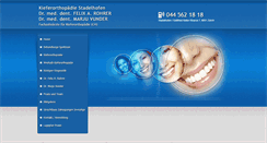 Desktop Screenshot of kieferorthopaedie.ch