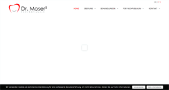 Desktop Screenshot of kieferorthopaedie.it